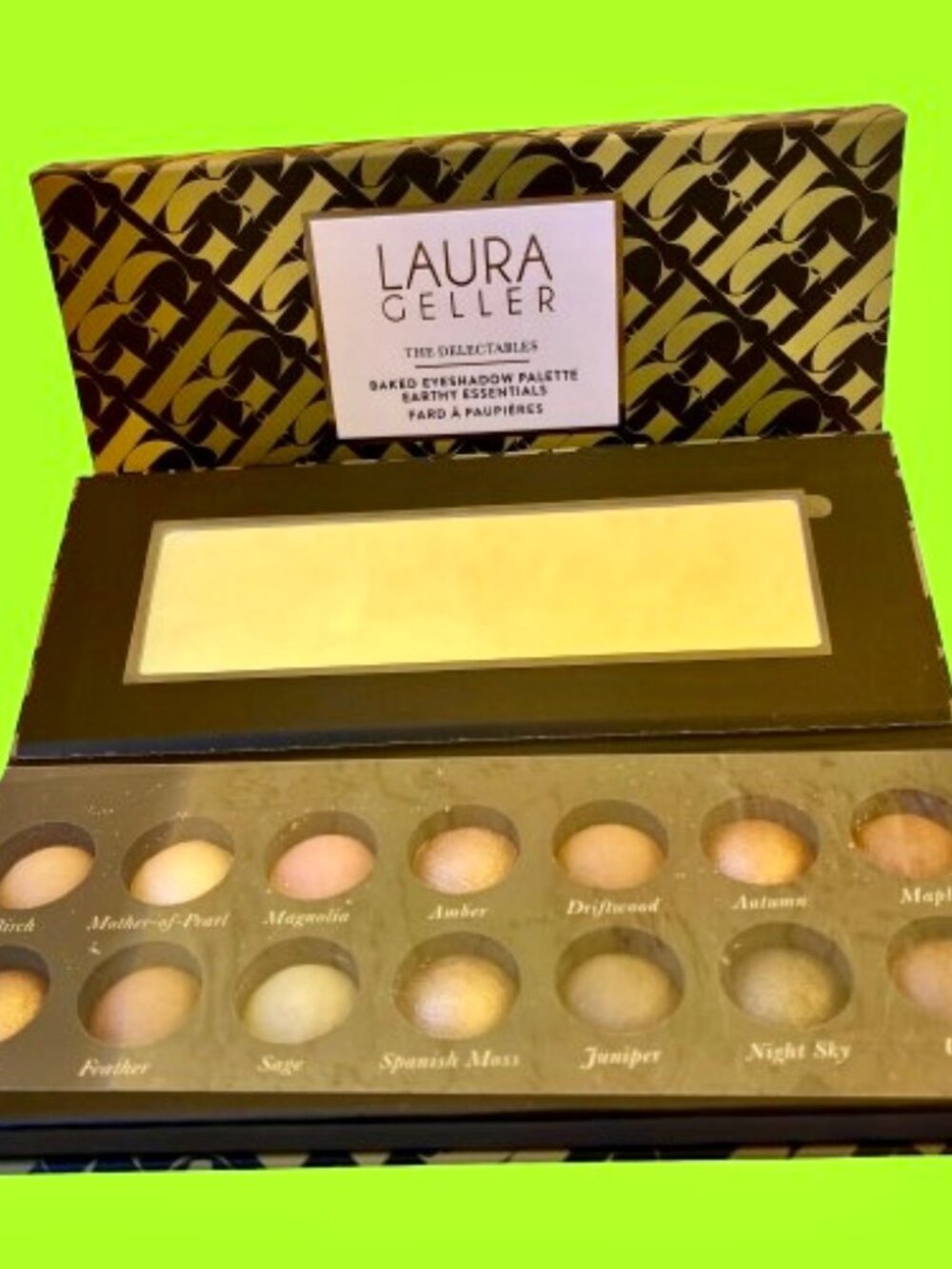 Laura Geller The Delectables Baked Eyeshadow Palette Earthy Essentials 14 Shades